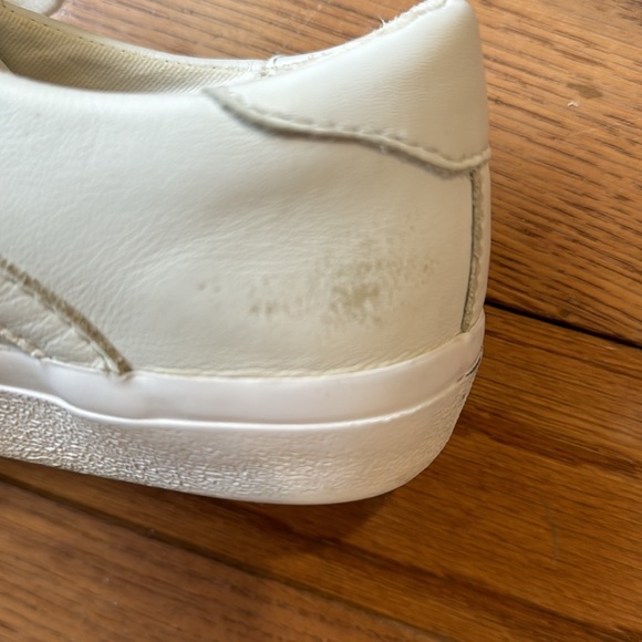 Madewell Low Top Sidewalk White Leather Sneakers - Picture 12 of 12